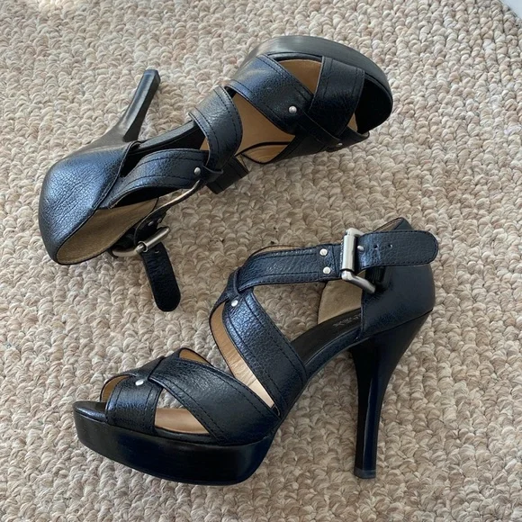 Michael by Michael Kors Penelope C-Strap Black 9.5 - Picture 8 of 14